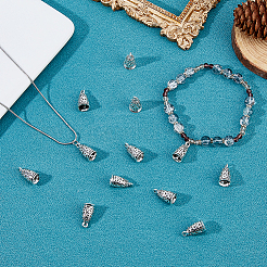 12 pièces pendentifs en alliage de style tibétain&nbsp;KK-HS0001-88