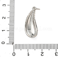 Messing micro pave klare zirkonia anhänger&nbsp;KK-A273-24P