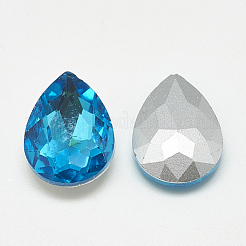 Similistein Cabochons Glas Strass&nbsp;RGLA-T081-13x18mm-12