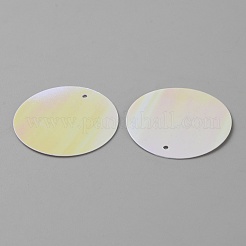 Ab-Farbe-PVC-Pailletten-/Pailletten-Anhänger&nbsp;LS-PVC-WH0001-04D