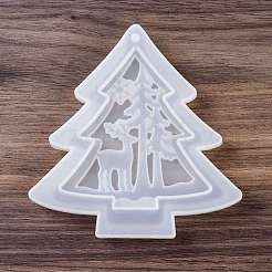 Stampo in silicone per decorazione pendenti fai-da-te a tema natalizio&nbsp;DIY-F151-01E