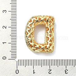 Porte micro ouvrent pendentifs zircone cubique en laiton de placage&nbsp;KK-Q790-01D-G