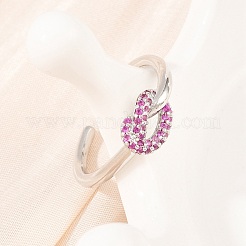 Bagues en laiton avec zircone cubique de micro pave&nbsp;RJEW-C153-01P-03