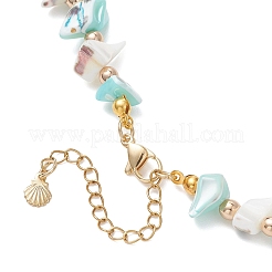 Collares de cuentas de hematita sintética no magnética&nbsp;NJEW-JN05801-02