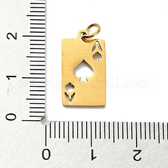 Pendentifs en acier inoxydable 304&nbsp;LS-STAS-C097-65G