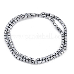 Galvanisierte synthetische nichtmagnetische Hämatitperlenstränge&nbsp;G-H072-C01-02