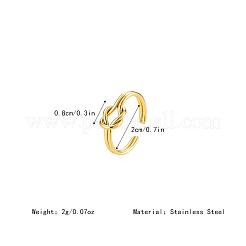 Anillos abiertos de acero inoxidable 304 para mujer&nbsp;RN0732-1