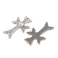 Tibetischer stil Aluminium Anhänger & Charms&nbsp;FIND-C094-30B-AS