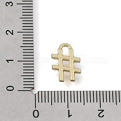 Perlenanhänger aus Messing und Kunststoff&nbsp;PL-CBAE379-06LG-B