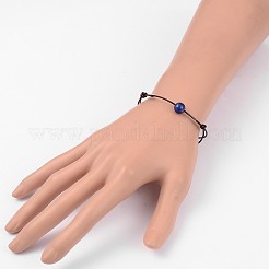 Bracciali cordone in pelle vacchetta regolabile&nbsp;BJEW-JB01944-03