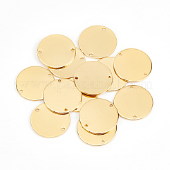 Maillons en laiton lisses&nbsp;KK-BC0001-50G