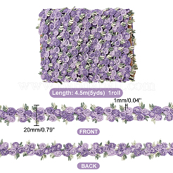 Ruban de bordure en polyester à fleurs de 4.6~5 mètre&nbsp;OCOR-PH0001-97D