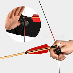 1 protezione per il pollice regolabile in pelle PU per le riprese&nbsp;DIY-CL0002-38A