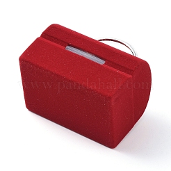 Damentasche mit Bärenform Samt Schmuckschatullen&nbsp;X-VBOX-L002-E02