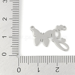 Pendentifs en acier inoxydable 304 anti-ternissement&nbsp;STAS-L279-002P-J