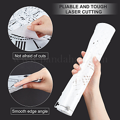 Stencil di disegno di plastica&nbsp;DIY-GF0002-80