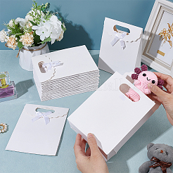Rechteckige Geschenktüten aus Papier&nbsp;ABAG-WH0048-08B-04