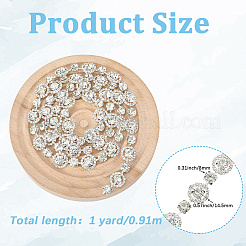 1 Yards Strass-Cup-Ketten&nbsp;DIY-GF0011-41B