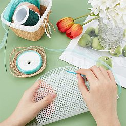 Harz-Mesh-Canvas-Taschenblätter&nbsp;DIY-WH0260-13