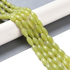 Natürliche Zitronen Jade Perlen Stränge&nbsp;G-K362-I13-06