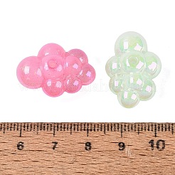 Leuchtende Acrylperlen mit UV-Beschichtung&nbsp;OACR-Q204-18