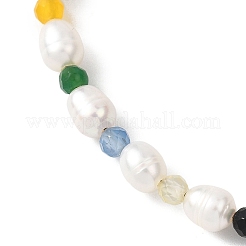 Braccialetti con perline in agata naturale&nbsp;BJEW-JB12850