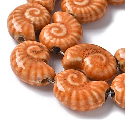 Perles en porcelaine faites à la main de la série Ocean&nbsp;PORC-R002-03H