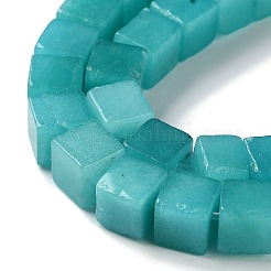 Naturales teñidos abalorios de jade blanco hebras&nbsp;G-Q008-C01-01D