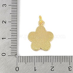 Colgantes de esmalte de latón&nbsp;KK-B114-15G-01