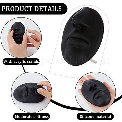 Display della parte del corpo del modello flessibile in morbido silicone&nbsp;ODIS-WH0061-29F
