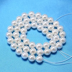 Runde Schale Perle Perle Stränge&nbsp;BSHE-L011-12mm-A013