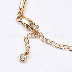 Creazione di bracciali in cordoncino di cotone intrecciato&nbsp;MAK-I006-16G