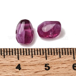Undurchsichtige Acryl-Imitationsperlen aus Edelsteinen&nbsp;OACR-G061-04B