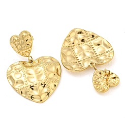 Placcatura ionica (ip) orecchini in acciaio inossidabile 304&nbsp;EJEW-P270-06B-G