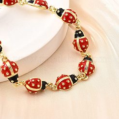 Charm-Armbänder aus Messing für Damen&nbsp;BJEW-C107-02G