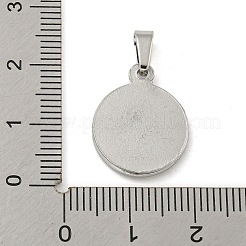 Anlaufgeschützte Anhänger aus 304er Edelstahl&nbsp;STAS-B071-02G-12P