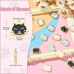 40pcs 4 pendentifs en alliage de couleurs&nbsp;ENAM-CJ0004-16