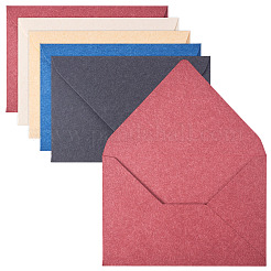 20 Stück 5 Farben Papierumschläge&nbsp;AJEW-TA0002-22