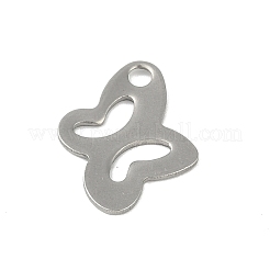 Anlaufgeschützte Charms aus Edelstahl 201&nbsp;STAS-C108-30P