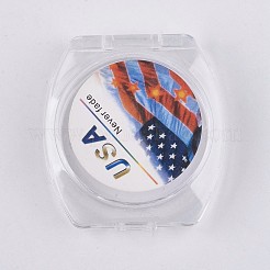 Filo di cristallo elastico piatto&nbsp;EW-G010-A13