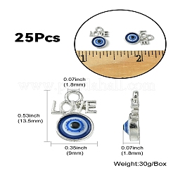 25 pièces pendentifs en alliage&nbsp;FIND-CJ0001-50