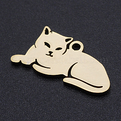 Pendentifs chaton en acier inoxydable 304&nbsp;STAS-N090-JN857-2