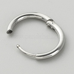 Orecchini a cerchio in acciaio chirurgico inossidabile 316l per ragazze e donne&nbsp;LS-EJEW-TAC0011-11B-P