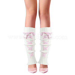 Beinlinge aus Polycotton mit Schleife&nbsp;AJEW-WH20042-84A
