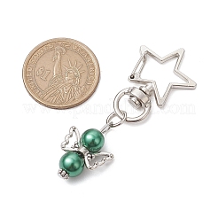 Colgante de perla de vidrio de ángel decoración&nbsp;HJEW-JM02597-02
