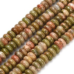 Natur Unakit Perlen Stränge&nbsp;G-L635-A15-4x2mm