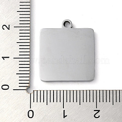 Pendenti in acciaio inossidabile 304 anti-ossidazione&nbsp;STAS-D025-03P-01