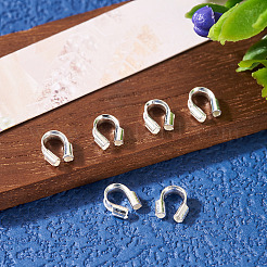 6 Stück 925 Sterling Silber Drahtschutz&nbsp;STER-TA0001-46S