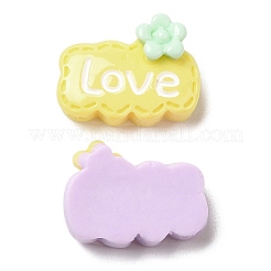 Cabochon in resina opaca cartone animato&nbsp;RESI-C039-01F