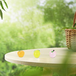 30 Stück 10 Stile leuchtende Harz-Cabochons&nbsp;CRES-SC0003-18